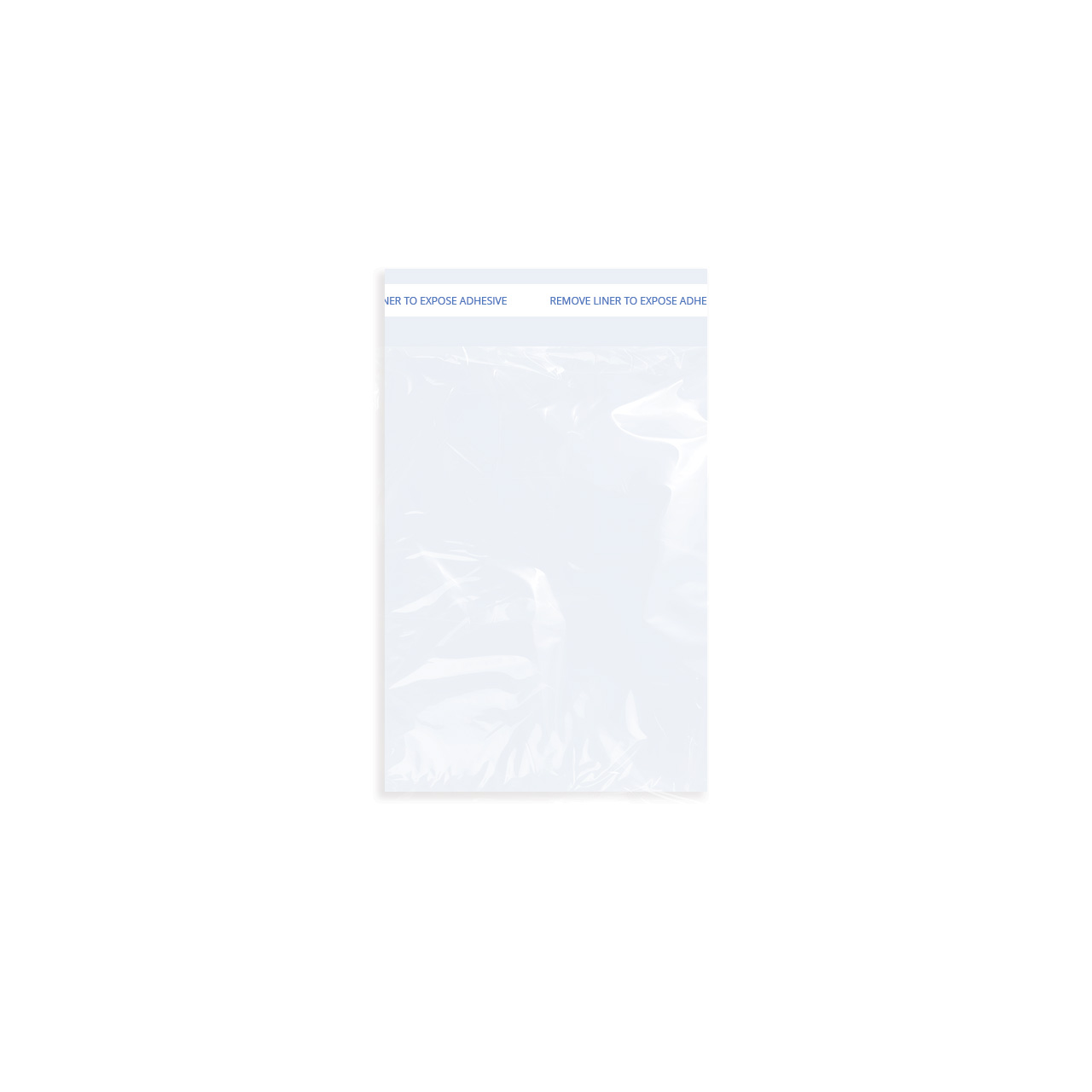 Flat Cello-Style Bags <br>Self Adhesive <br>5-1/4 x 7-1/4" - Image 3