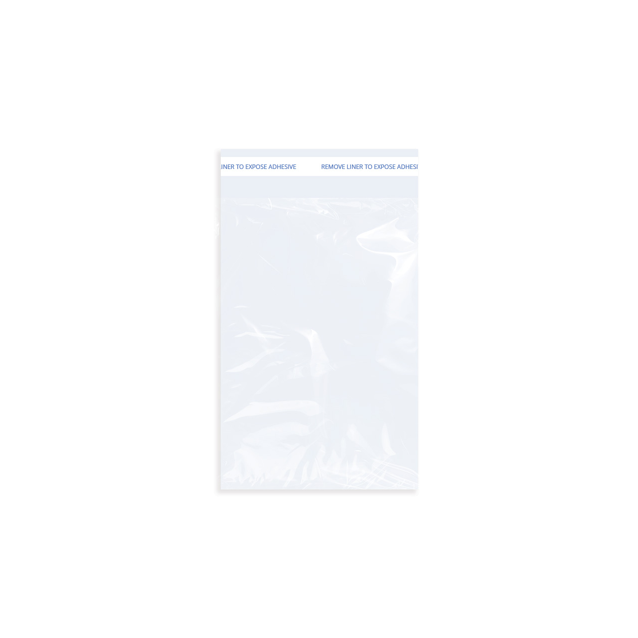 Flat Cello-Style Bags <br>Self Adhesive <br>5-1/2 x 8-1/8" - Image 3