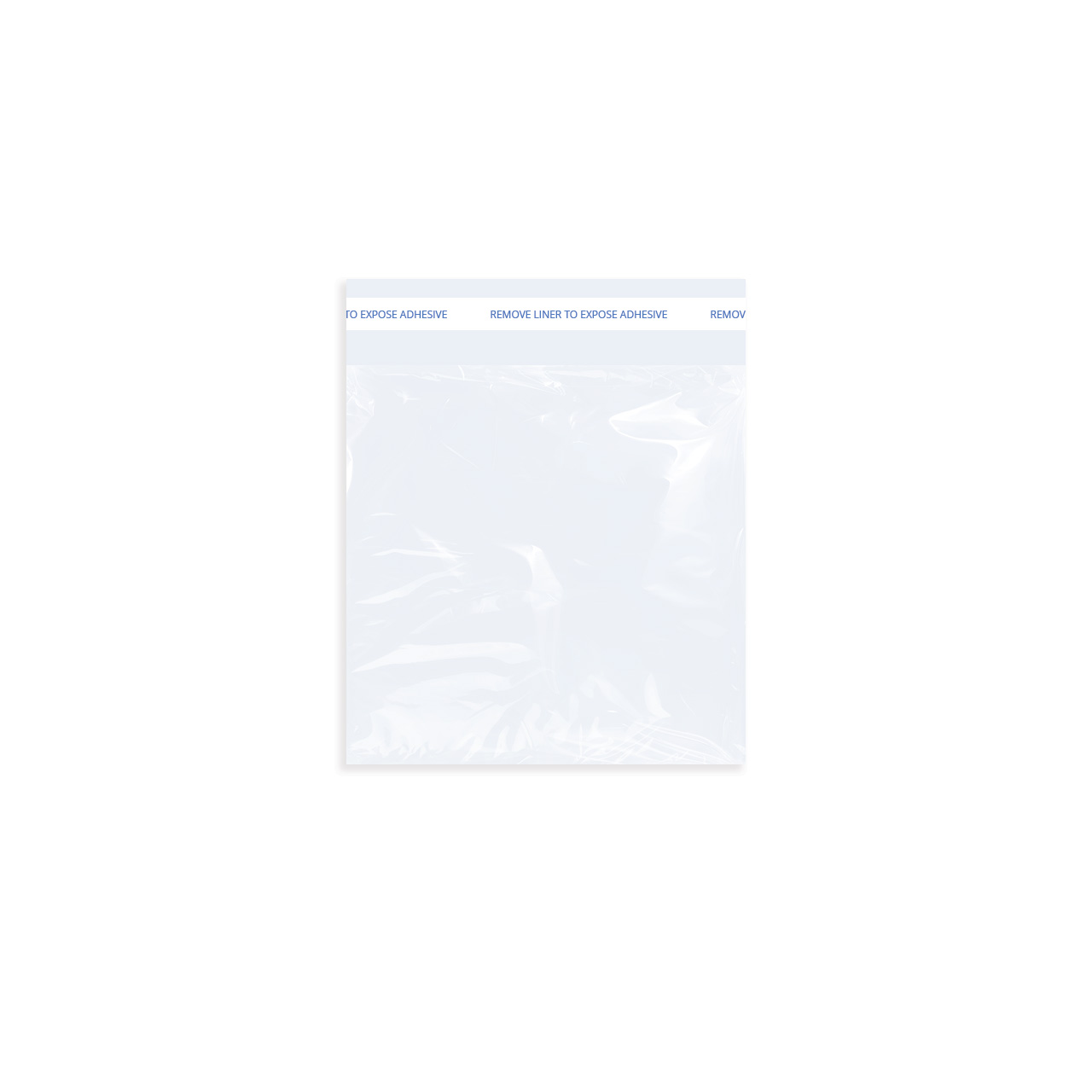 Flat Cello-Style Bags <br>Self Adhesive <br>6-1/2 x 6-1/2" - Image 3