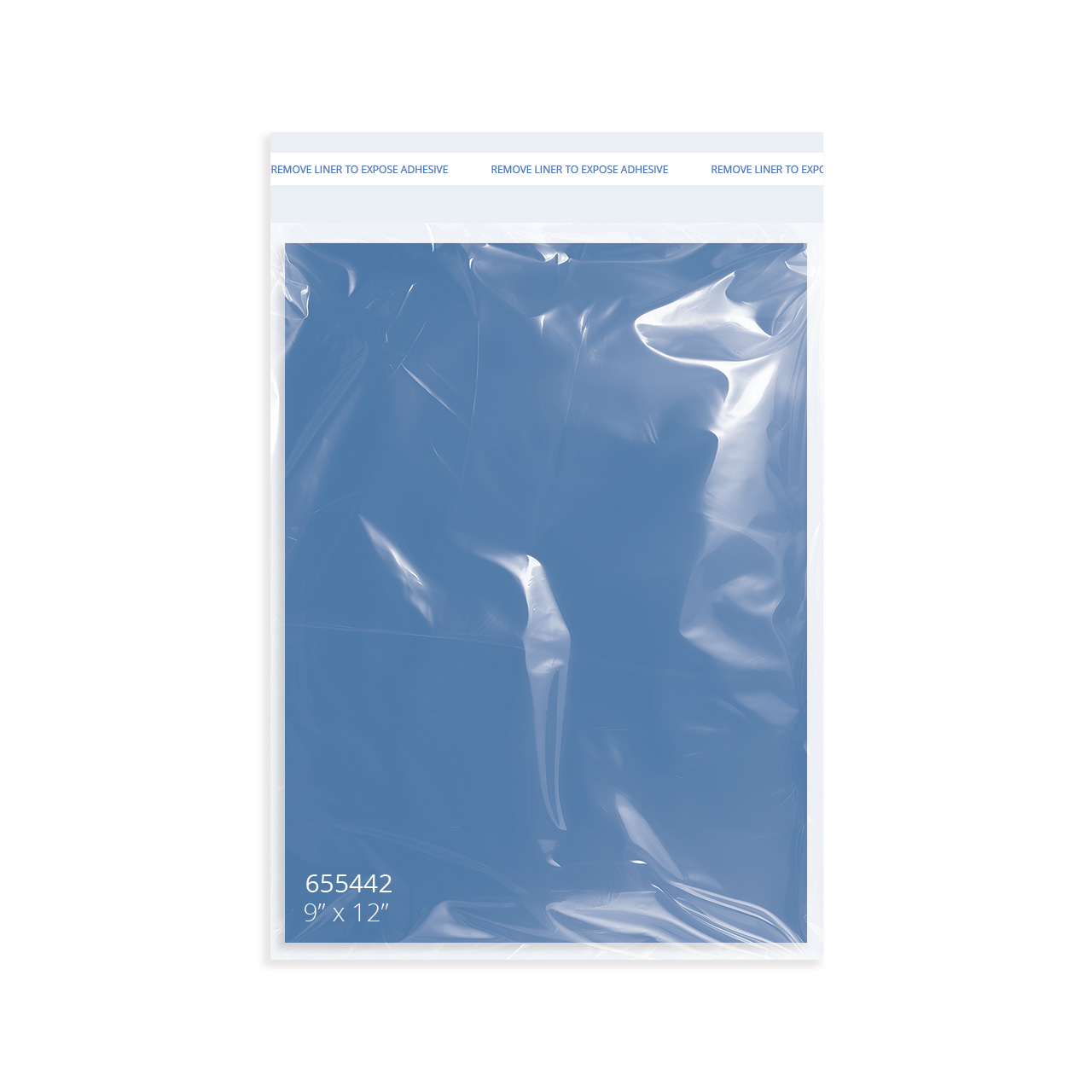 Flat Cello-Style Bags <br>Self Adhesive <br>9 x 12" - Image 2