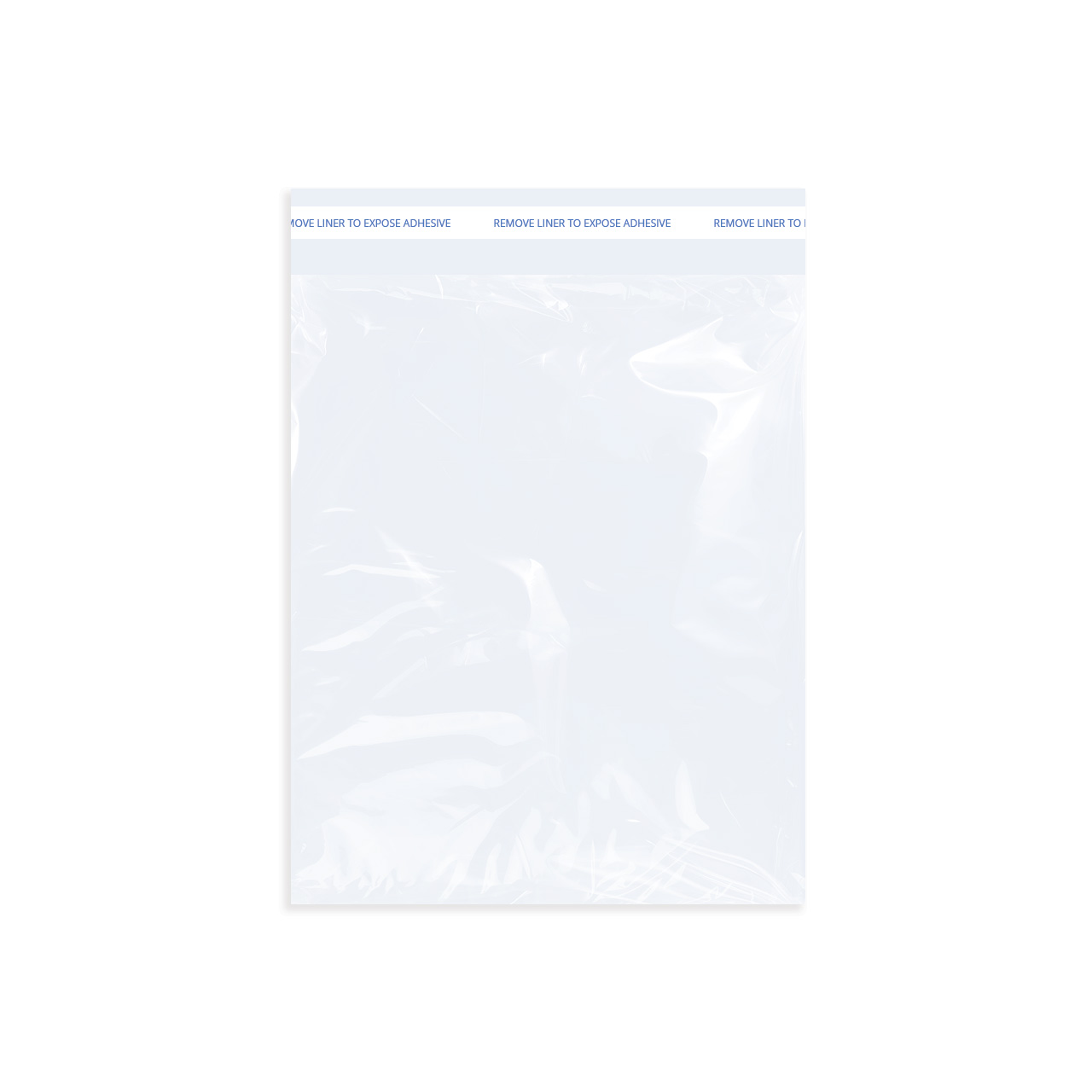 Flat Cello-Style Bags <br>Self Adhesive <br>8-3/8 x 10-1/4" - Image 3
