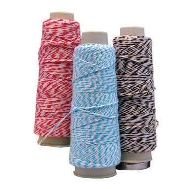 bakers twine is an excellent alternative to plain twine