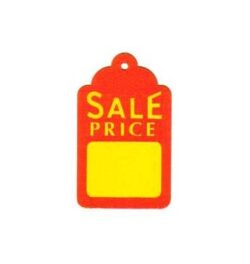 bell shaped sale tag