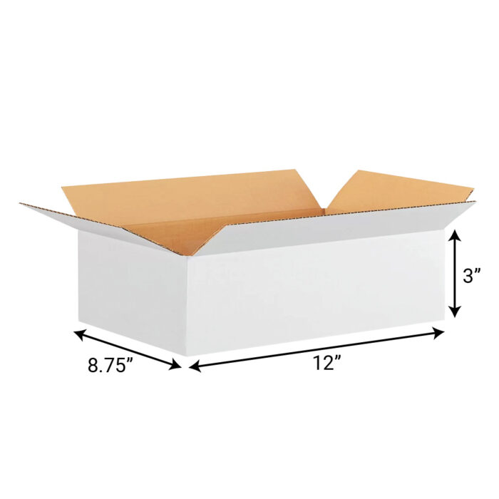 White Shipping Boxes Okanagan Bag & Box