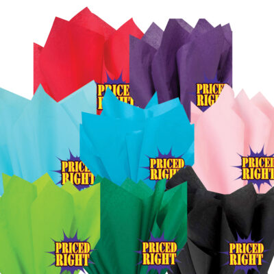 Priced Right Coloured Tissue Paper