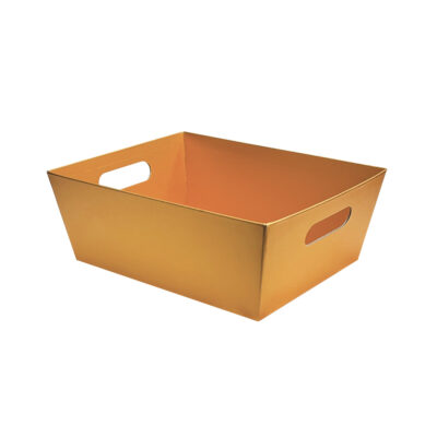 Gold Basket Trays