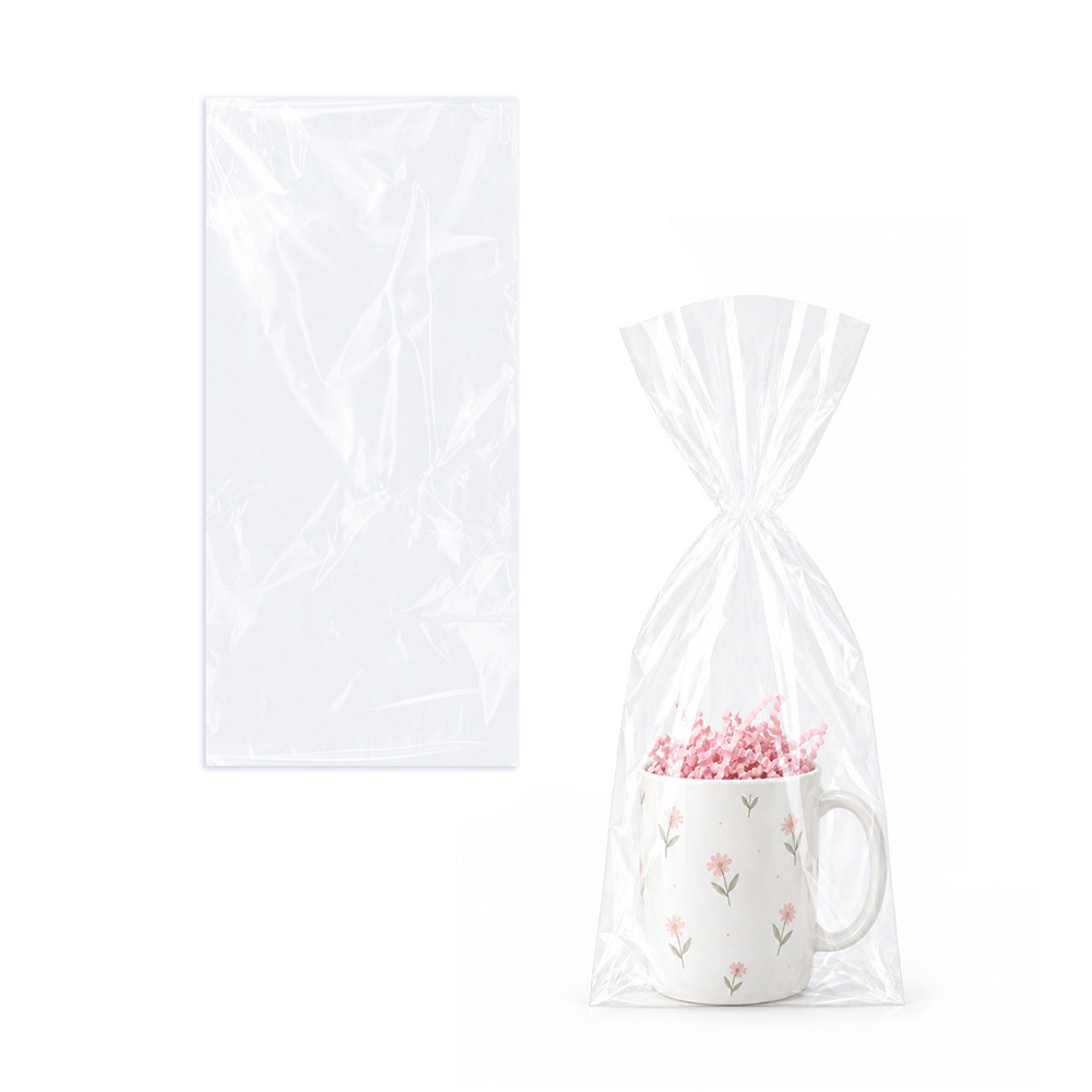 Cello Style Mug Bags <br>1.2 mil 7 x 15"