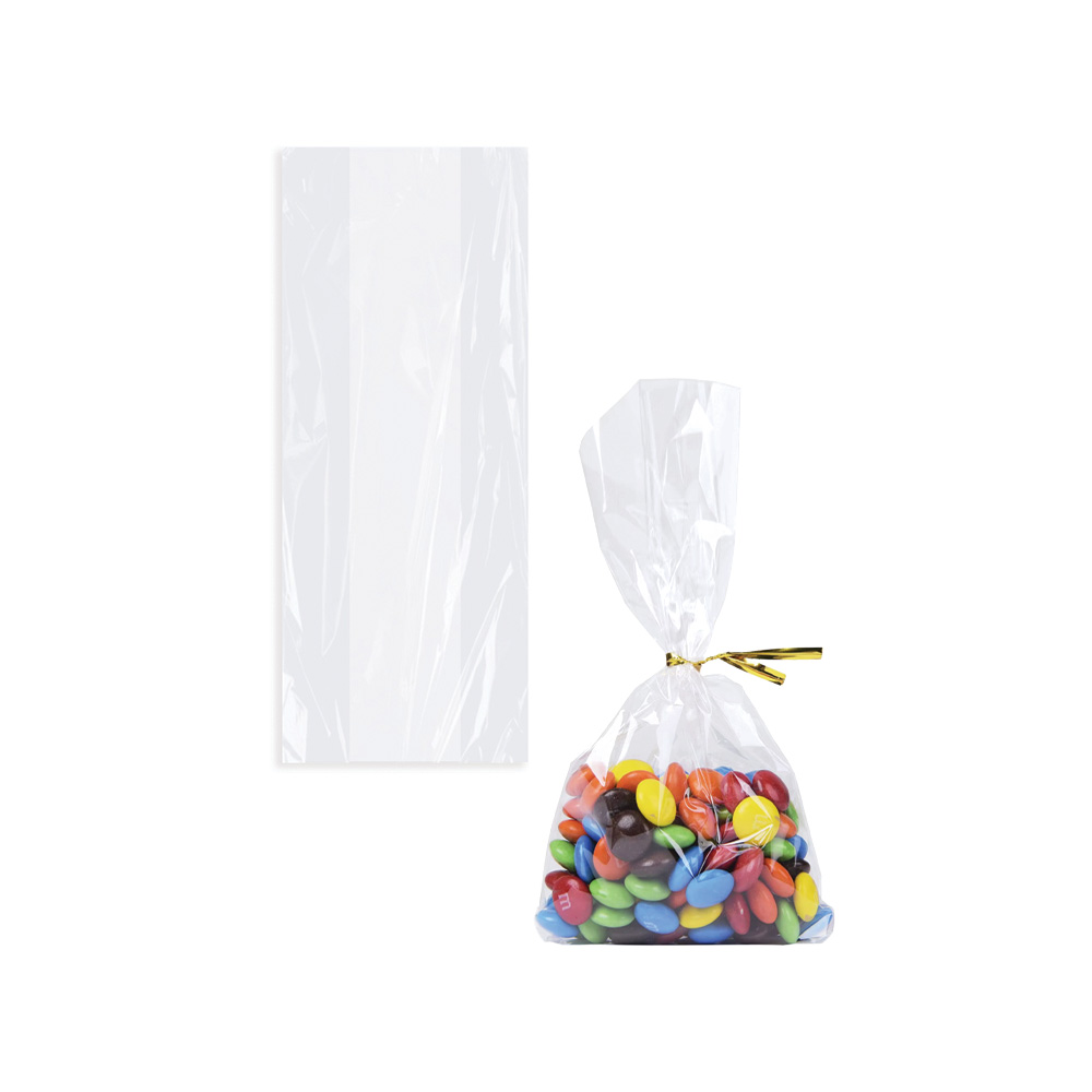 2lb Clear Poly Bulk Bags <br>4x2x10"