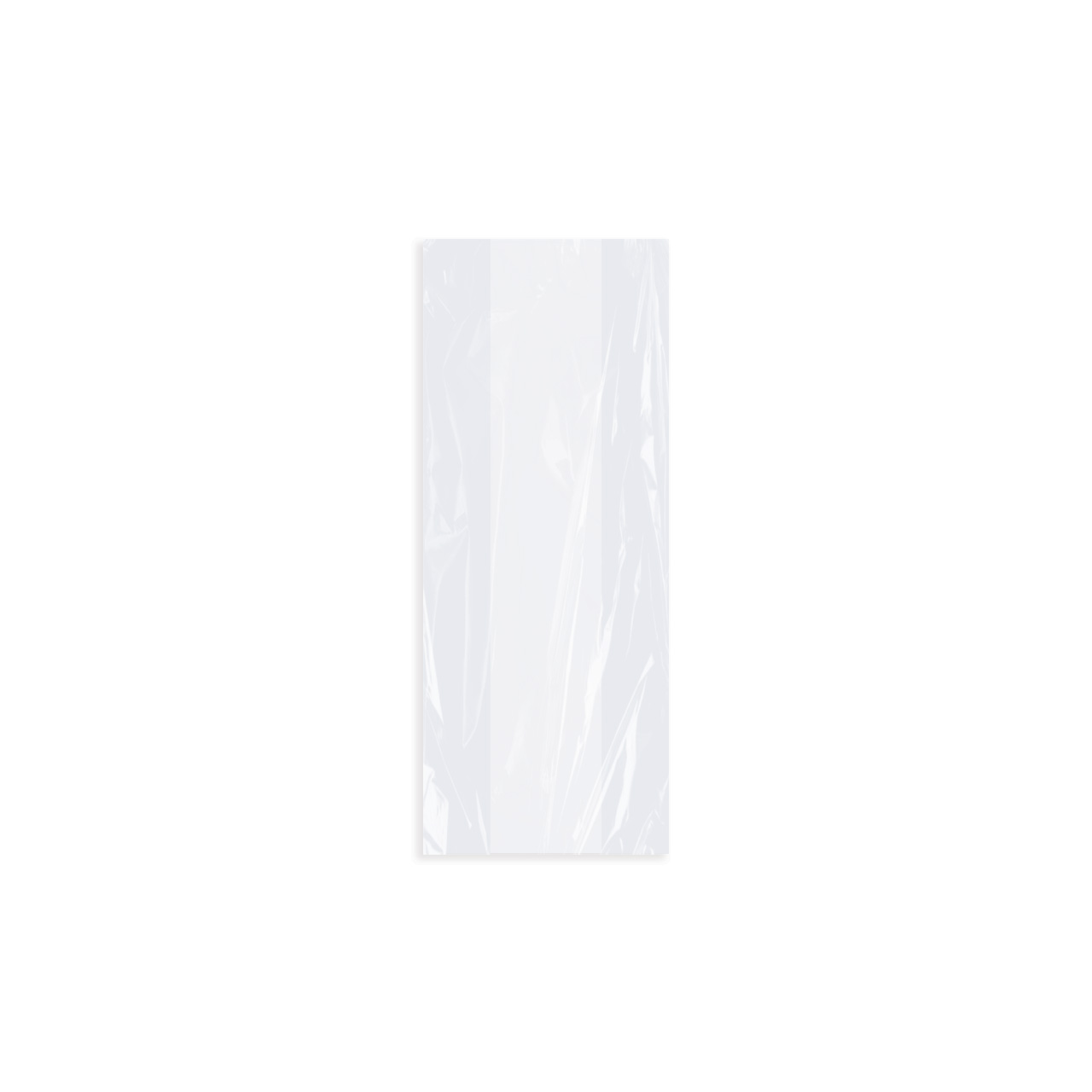 2lb Clear Poly Bulk Bags <br>4x2x10" - Image 2