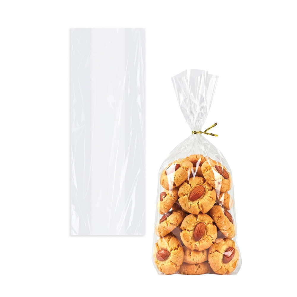 5lb Clear Poly Bulk Bags <br>5x3x13-1/2"