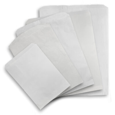 Paper Accessory Bags - White