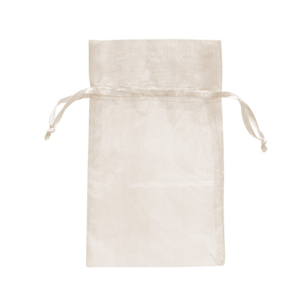 Medium Organza Bags <br>Ivory 4 x 6"