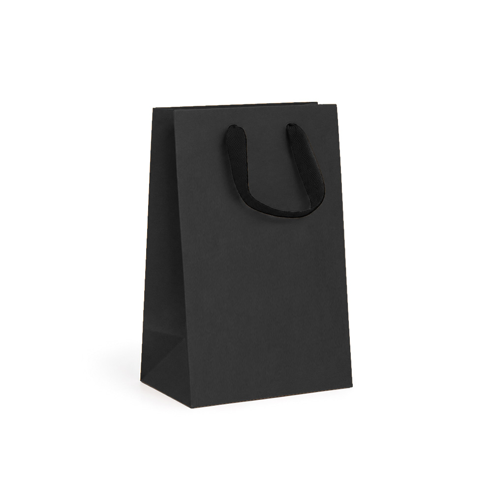 Broadway Black <br>Manhattan Bags <br>5-1/4 x 3-1/4 x 8-1/4"
