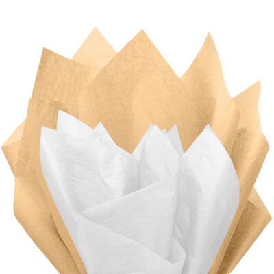 White & Kraft Tissue Sheets
