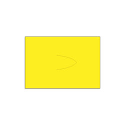 Avery Dennison 210 Labels Permanent Yellow | Okanagan Bag & Box