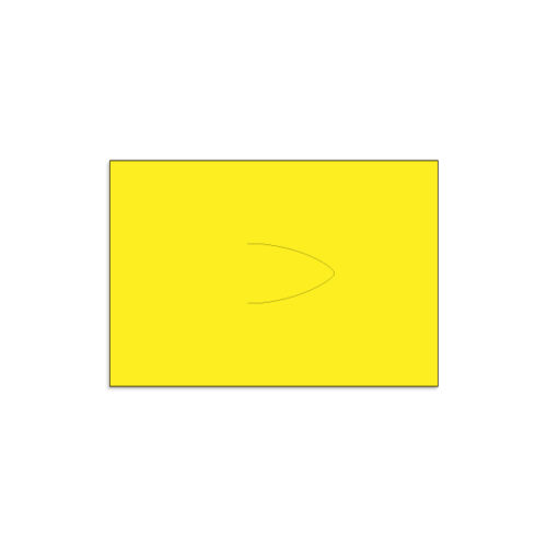 Avery Dennison 210 Labels Permanent Yellow | Okanagan Bag & Box