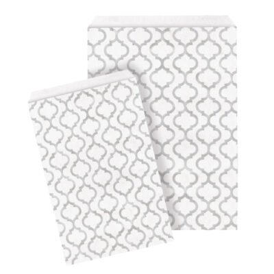 Silver Paper Notion Bags